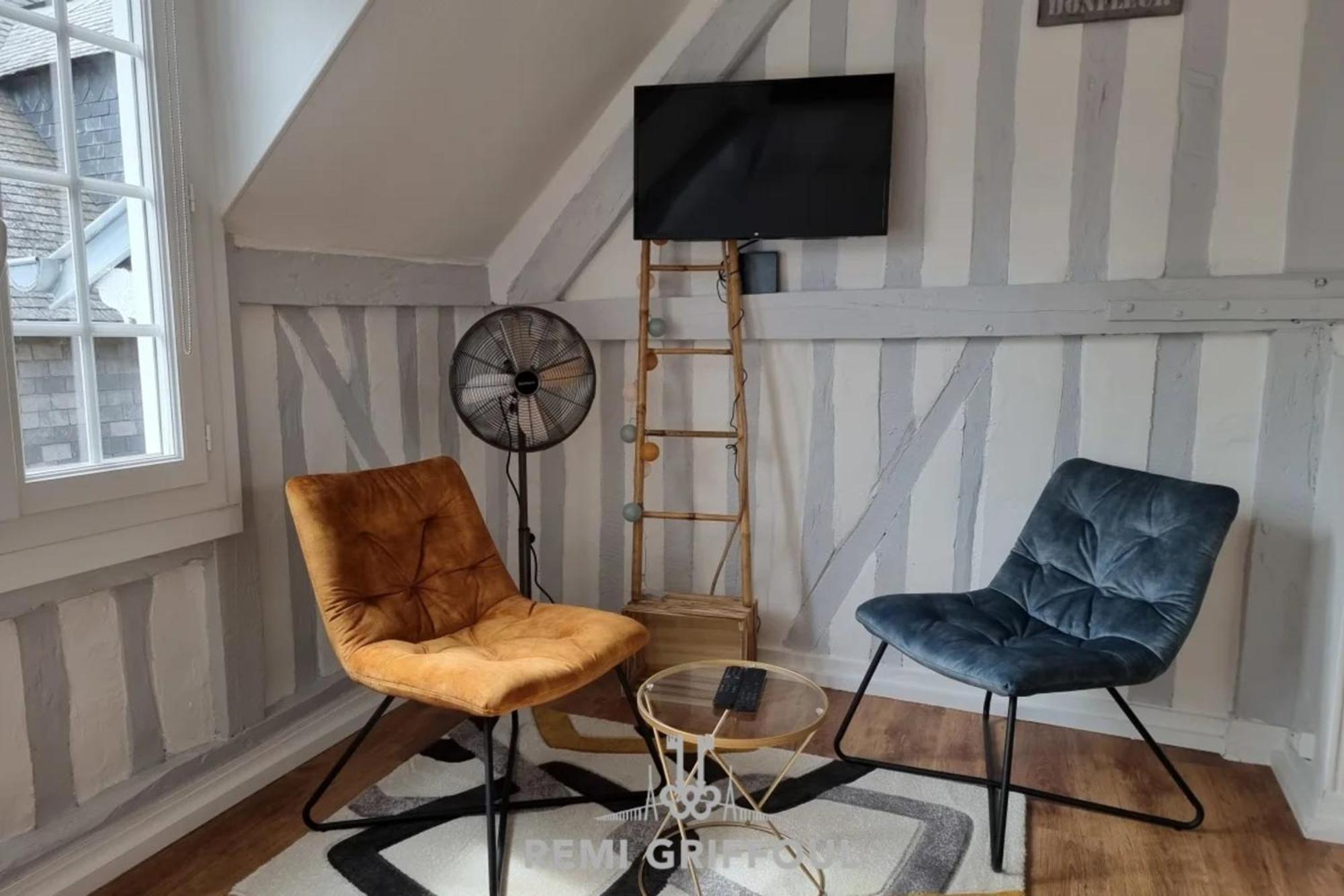 La Capucine Lovely Studio City Center Honfleur Exterior foto